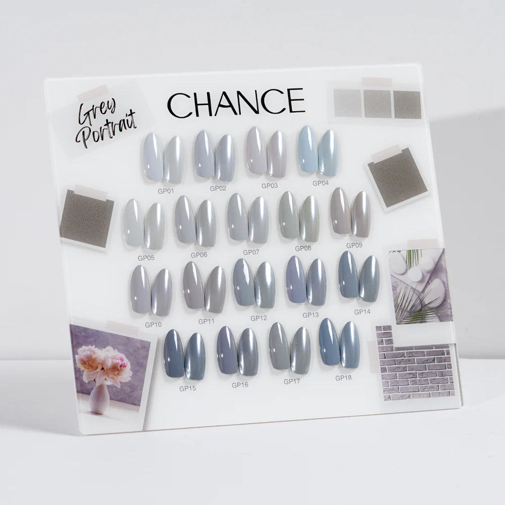 Chance Grey Portrait Collection #16 - Gel Polish 0.5 oz (18 Colors)