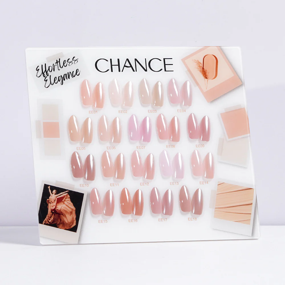 Chance Effortless Elegance Collection #04 – Gel Polish 0.5 oz (18 Colors)