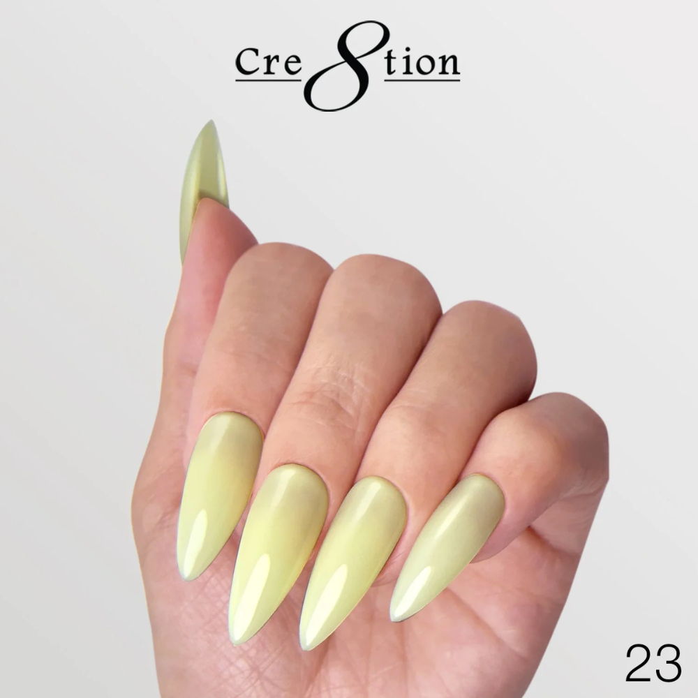 Cre8tion Gel Collection - Overlay/ Brush on Builder 0.5oz 23 Sorbet Stardust