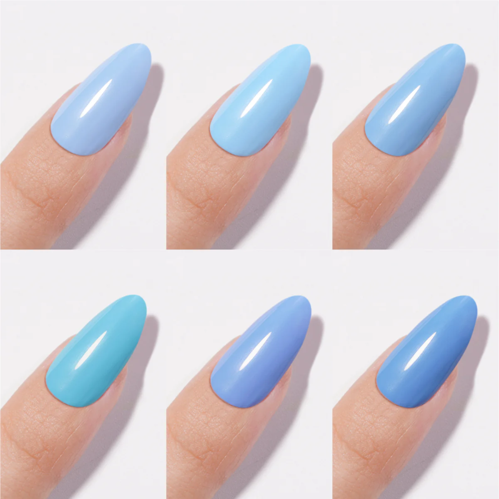 Chance Blue Grace Collection Gel Polish Set 0.5 oz #15 - (18 Colors BG01–BG18)