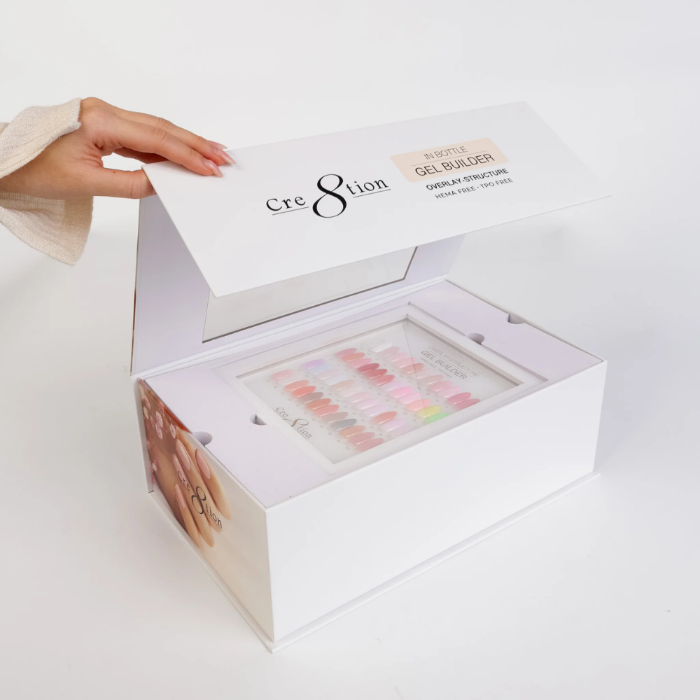 Cre8tion Gel Collection - Overlay/ Brush on Builder 0.5oz 48 Colors Kit
