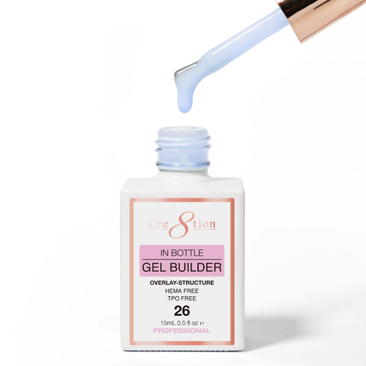 Cre8tion Gel Collection - Overlay/ Brush on Builder 0.5oz 26 Lavender Moonlight