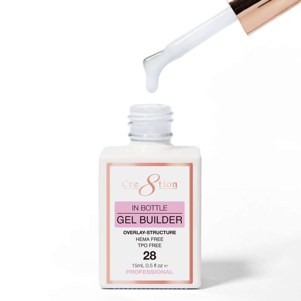 Cre8tion Gel Collection - Overlay/ Brush on Builder 0.5oz 28 Moring Mist