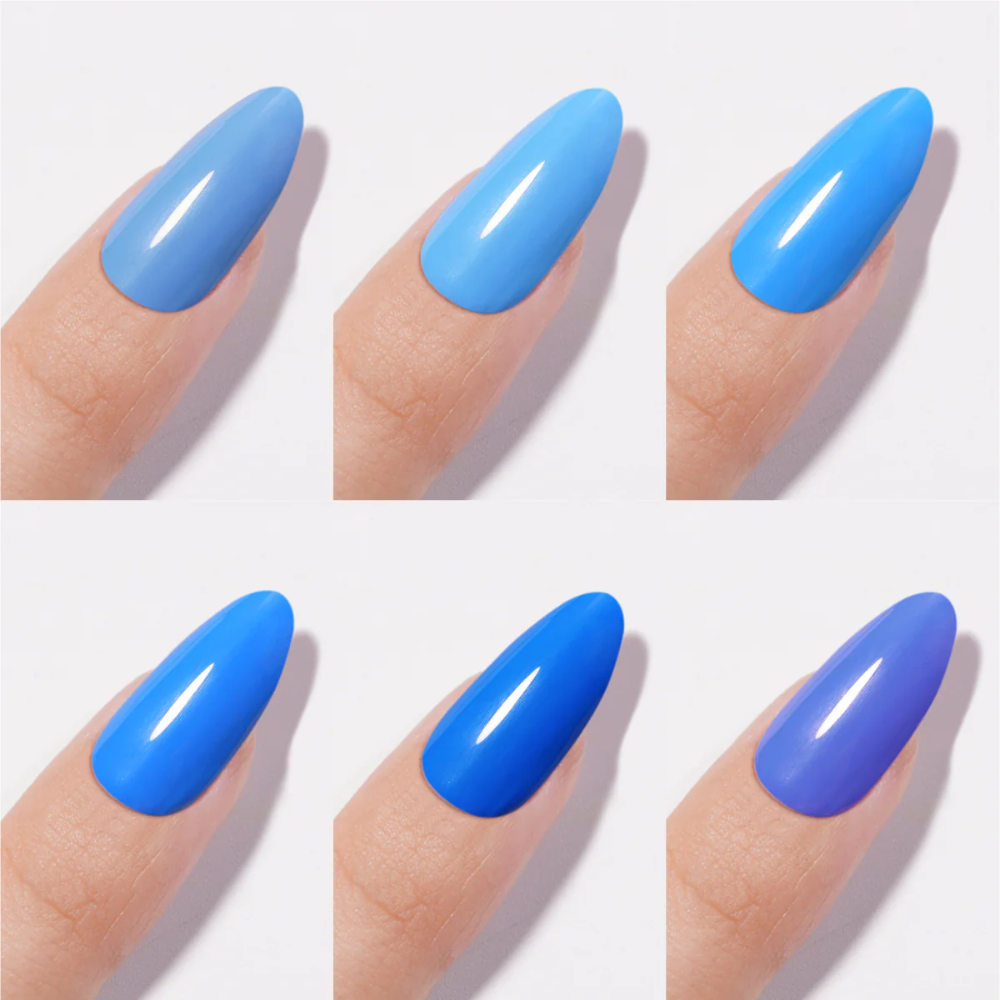 Chance Blue Grace Collection Gel Polish Set 0.5 oz #15 - (18 Colors BG01–BG18)