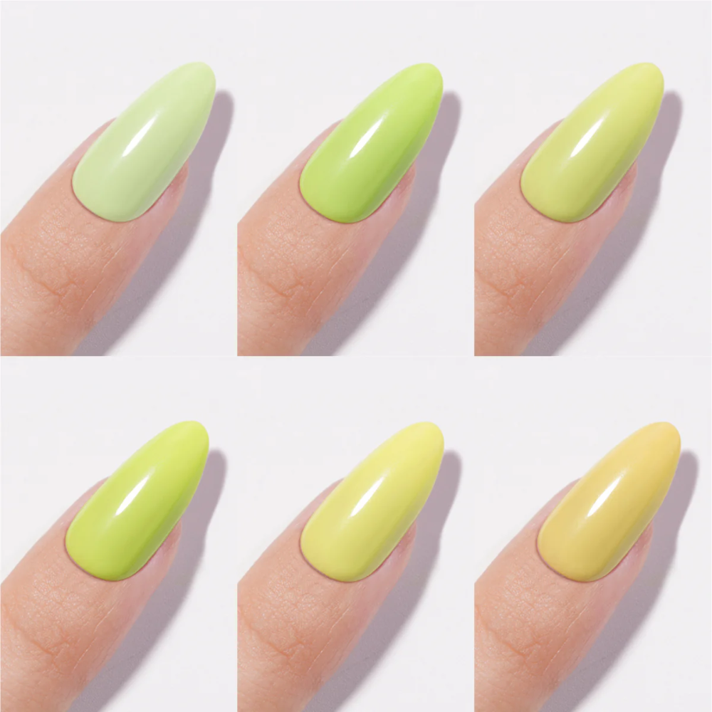 Chance Yellow Ritz Collection #12 – Gel Polish Set 0.5 oz (18 Colors YR01–YR18)