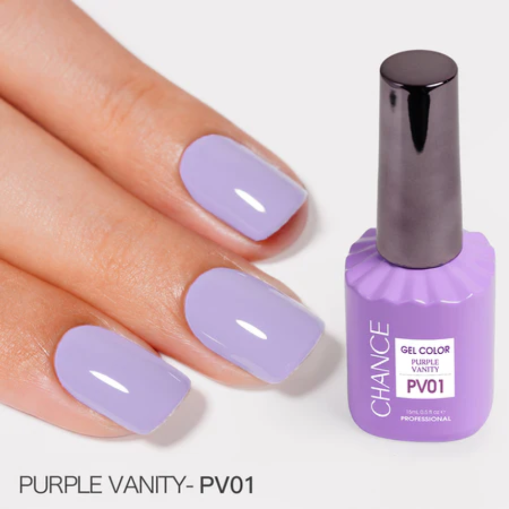 Chance Purple Vanity Collection #09 – Gel Polish 0.5 oz (18 Colors)