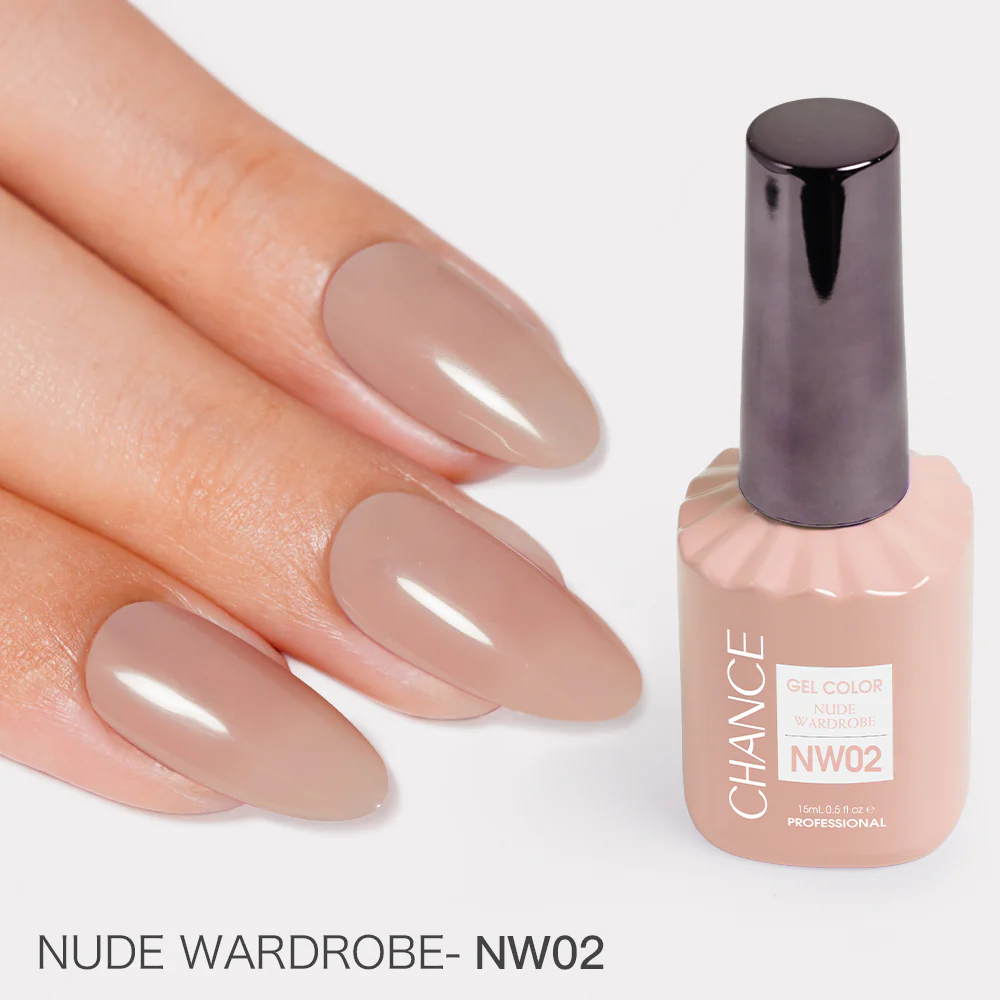 Chance Nude Wardrobe Collection #05 - Gel Polish 0.5 oz (18 Colors)