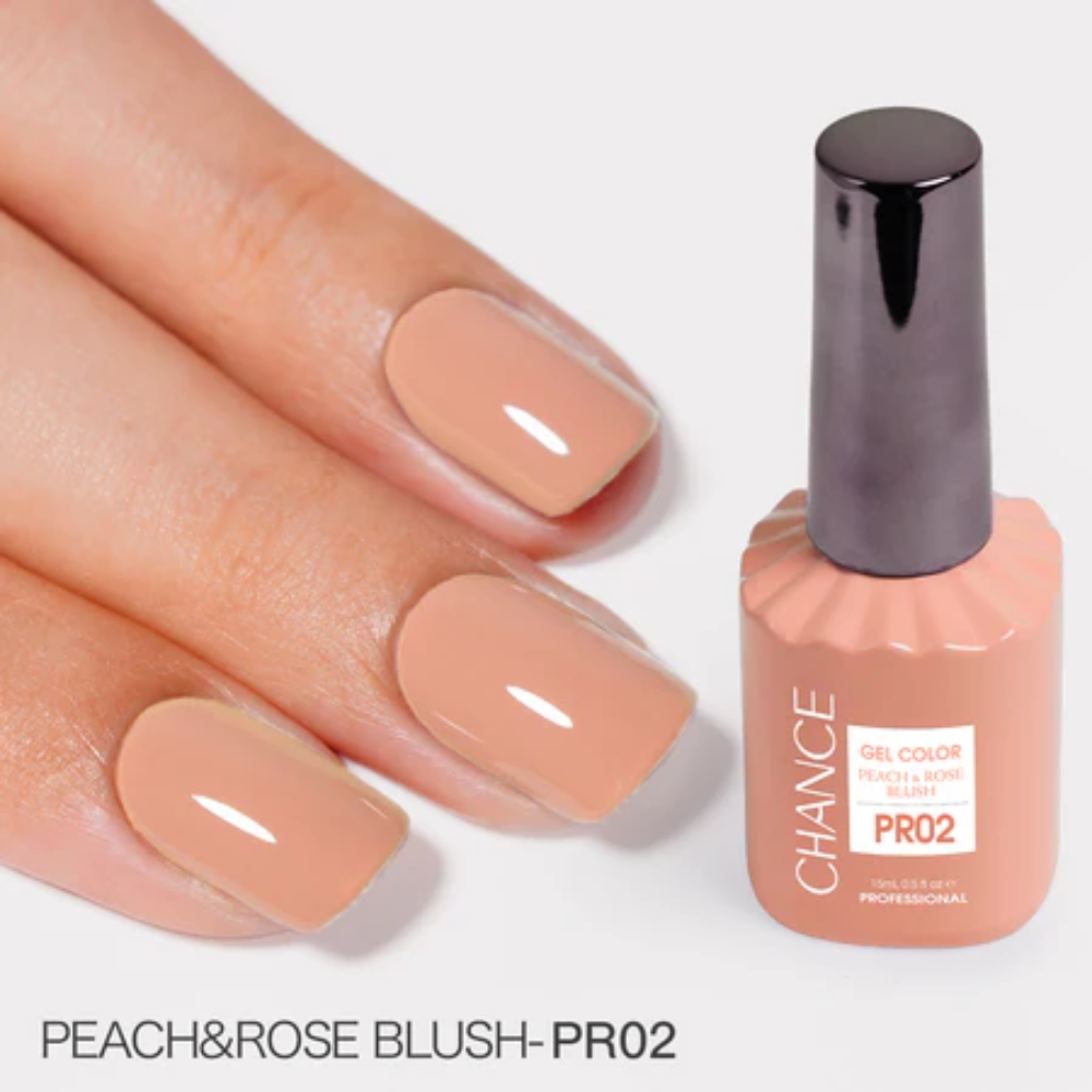 Chance Peach & Rose Blush Collection #06 – Gel Polish 0.5 oz (18 Colors)