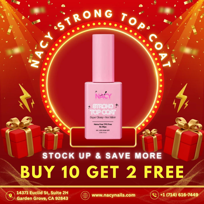 Nacy Shiny Strong Top Coat 0.5oz