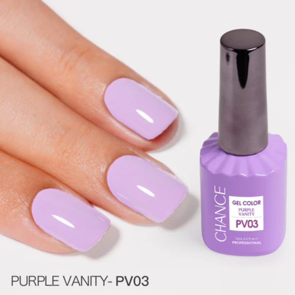 Chance Purple Vanity Collection #09 – Gel Polish 0.5 oz (18 Colors)
