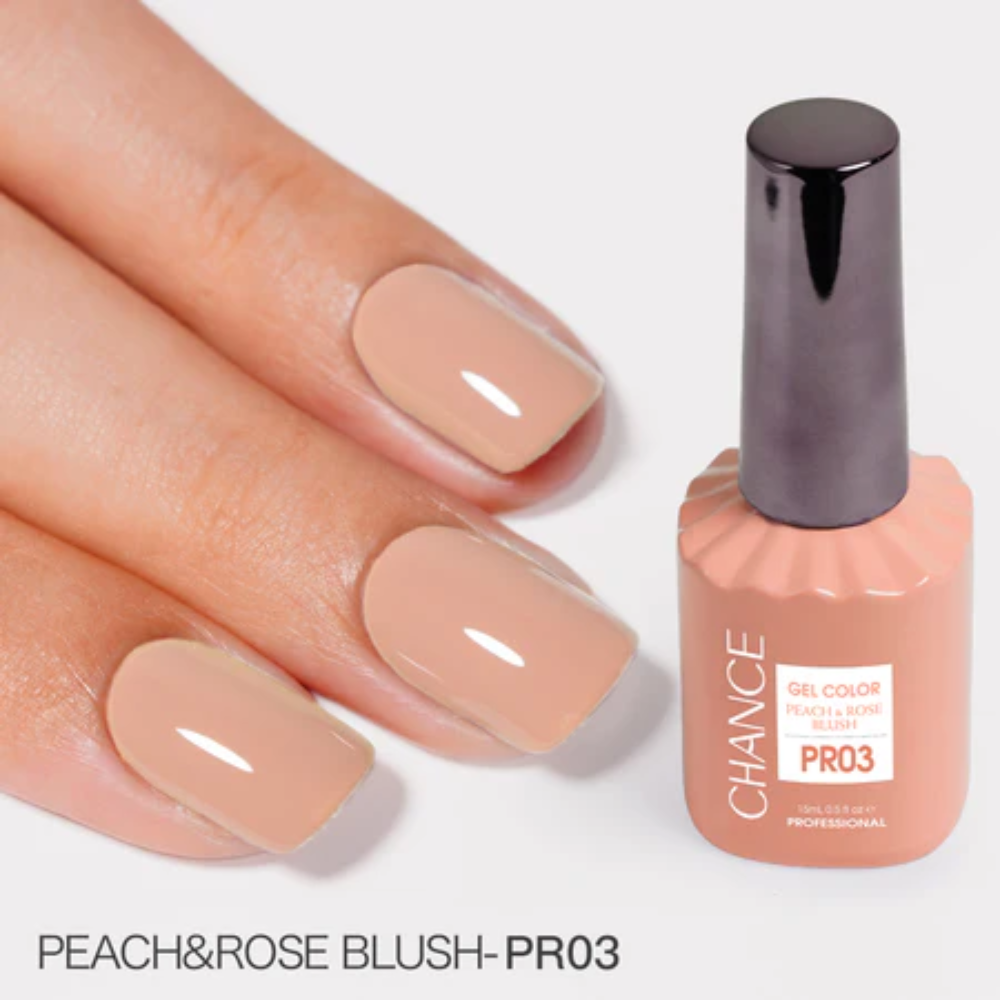 Chance Peach & Rose Blush Collection #06 – Gel Polish 0.5 oz (18 Colors)