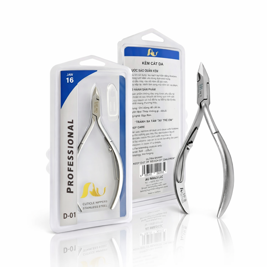 AU PRO PRECISION Stainless Steel Cuticle Nippers