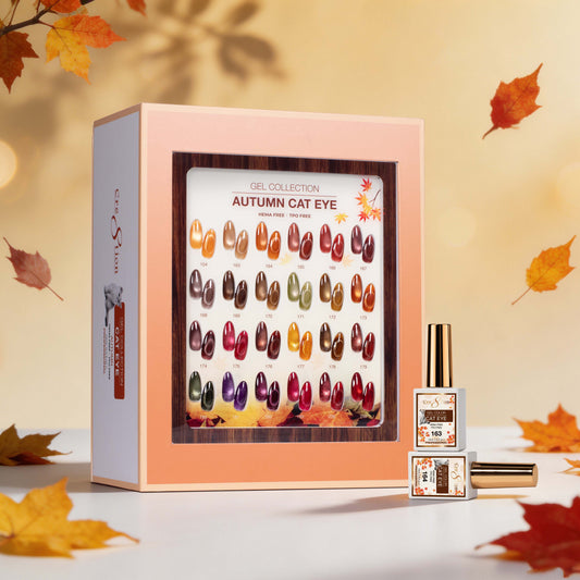 Cre8tion Cat Eye Gel Autumn Collection – 24 Colors complete set
