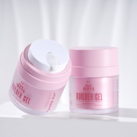 2Guys BG02 Very Demure (Milky White) Builder Gel 30ml product jar