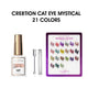 Cre8tion Cat Eye Gel Mystical Collection – 21 Colors complete set