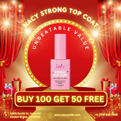 Nacy Shiny Strong Top Coat 70-bottle pack