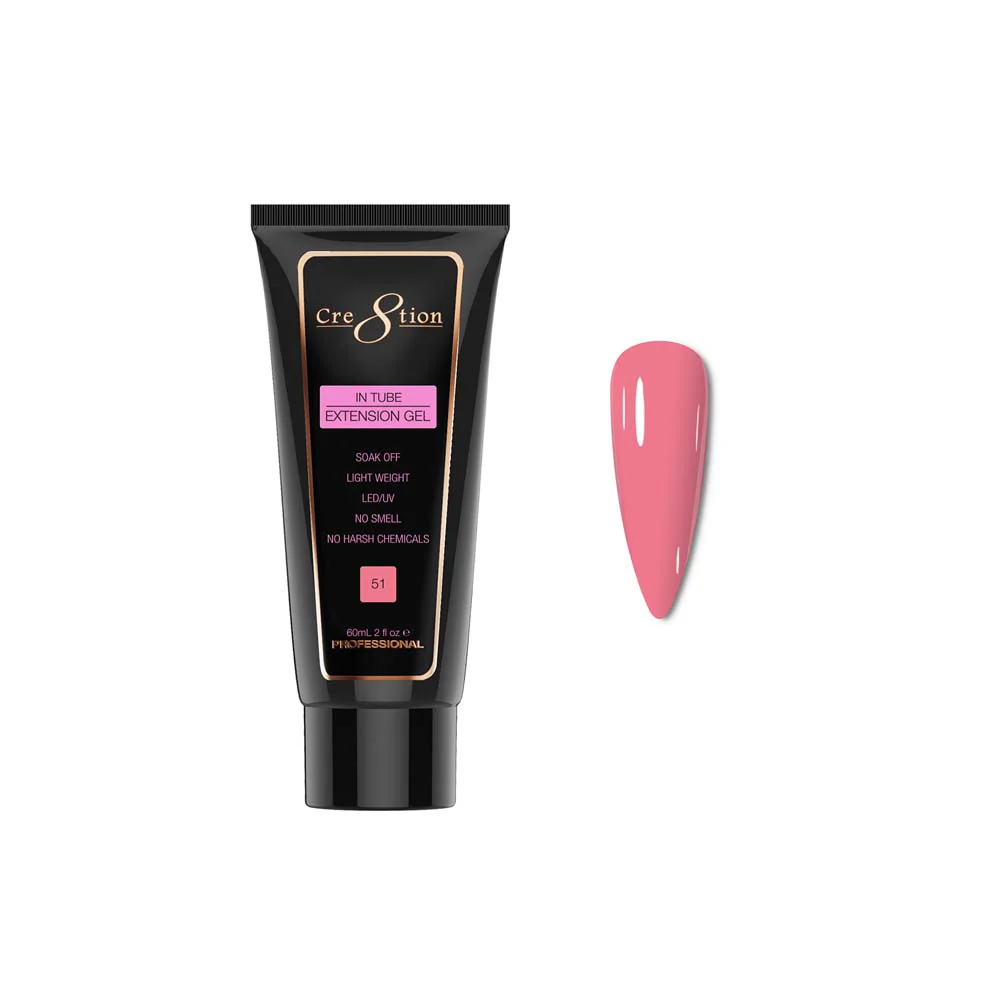 Cre8tion Poly Gel-Extension Gel In Tube 2oz - 51