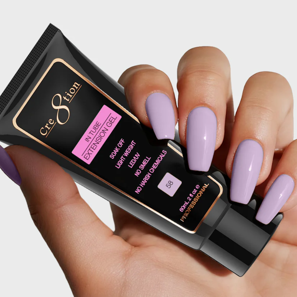 Cre8tion Poly Gel-Extension Gel In Tube 2oz - 58