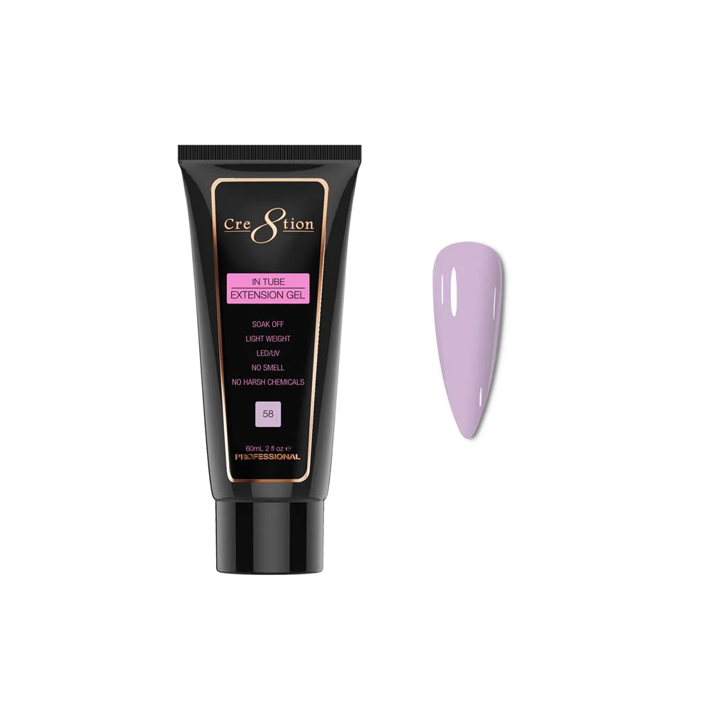 Cre8tion Poly Gel-Extension Gel In Tube 2oz - 58