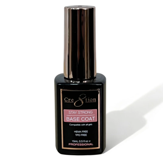 Cre8tion Soak Off Gel – Base Coat 0.5 oz (HEMA/TPO Free)