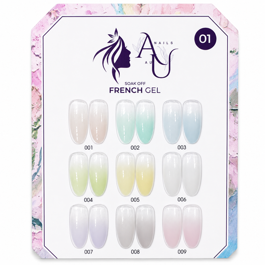 AU Nails French Gel