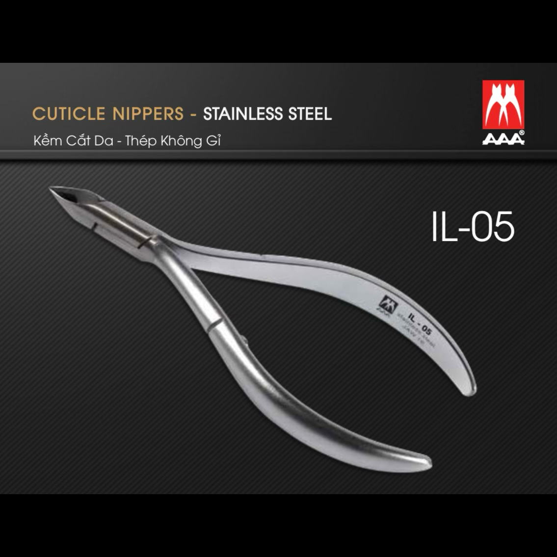 Cuticle Nippers - SS (IL-05 - Jaw 16)