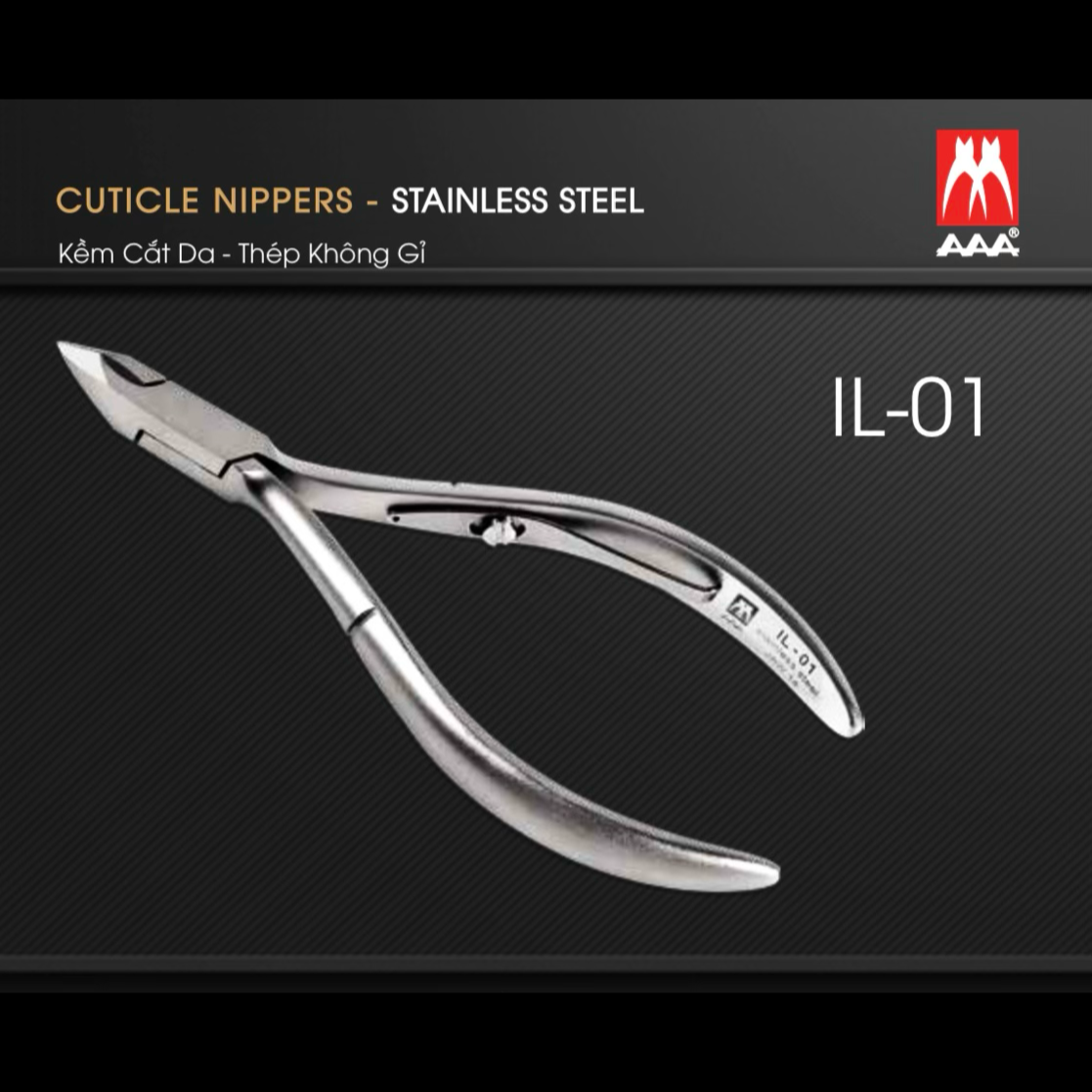 Cuticle Nippers - SS (IL-01 - Jaw 16)