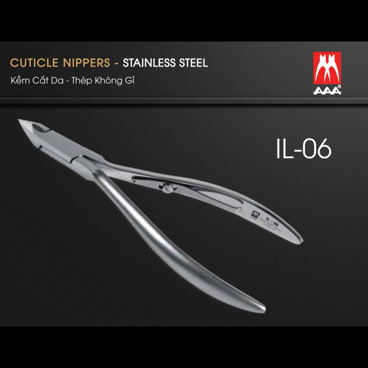 Cuticle Nippers - SS (IL-06 - Jaw 14)