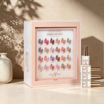 Cre8tion Cat Eye Gel Nude Collection – 24 Colors product image 2