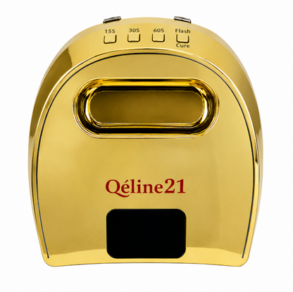 Qéline21 UV LED nail lamp in Gold