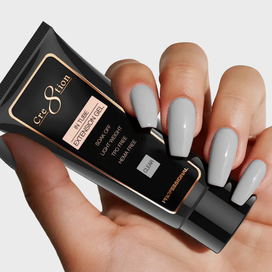 Cre8tion Poly Gel-Extension Gel In Tube 2oz - Clear