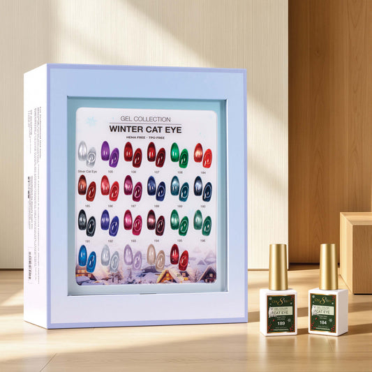 Cre8tion Cat Eye Gel Winter Collection – 23 Colors complete set