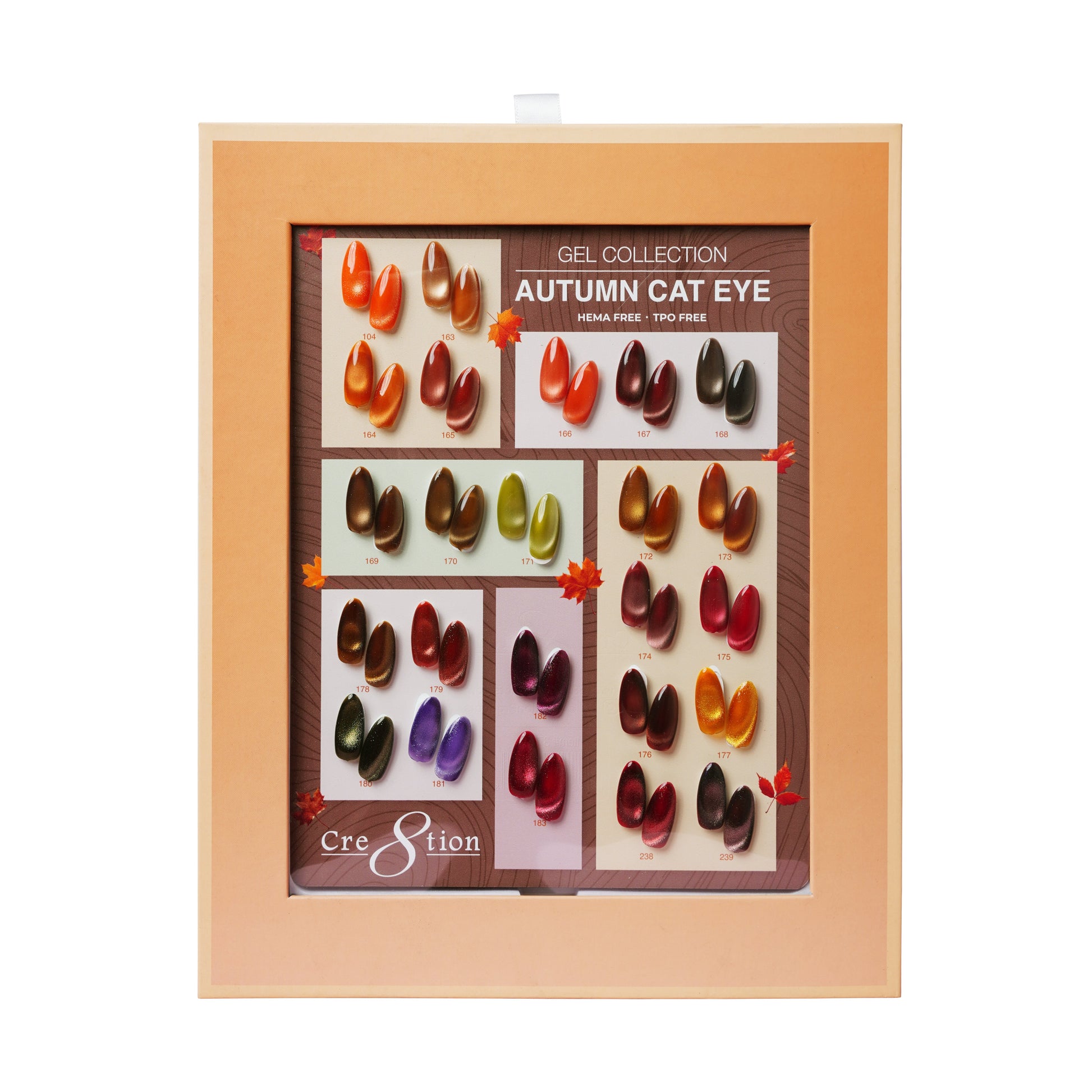 Cre8tion Cat Eye Gel Autumn Collection – 24 Colors product image 2