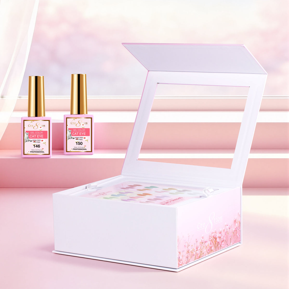 Cre8tion Cat Eye Gel Spring Collection – 18 Colors product image 3