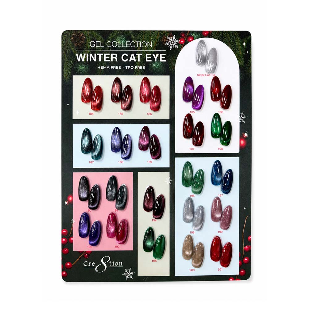 Cre8tion Cat Eye Gel Winter Collection – 23 Colors product image 2