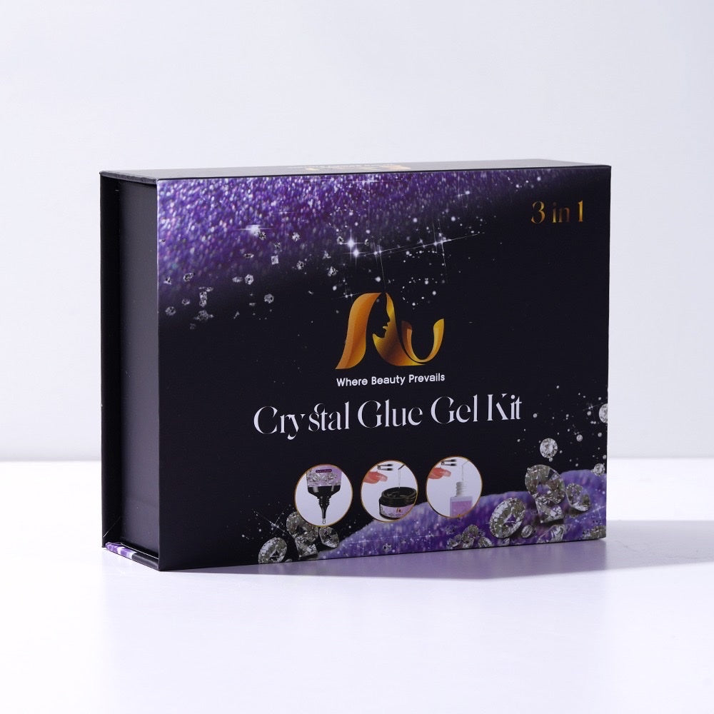 AU PRO Crystal Glue Gel Kit 3-in-1